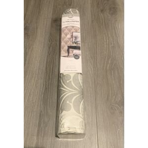 NuWallpaper Charisma Peel & Stick Wallpaper Gray